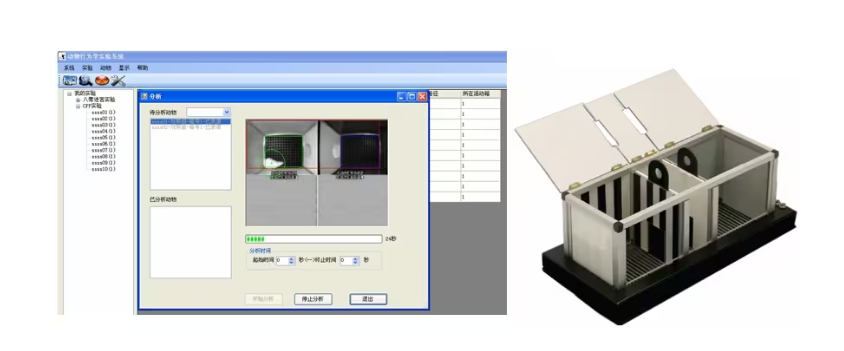CPP条件位置偏爱系统 ZH-CPP型CPP条件性位置偏爱视频分析系统