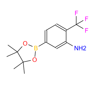 5-(4,4,5,5-四甲基-1,3,2-二氧硼戊环-2-基)-2-(三氟甲基)苯胺