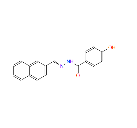 4-羟基-N'-(萘-2-基亚甲基)苯甲酰肼
