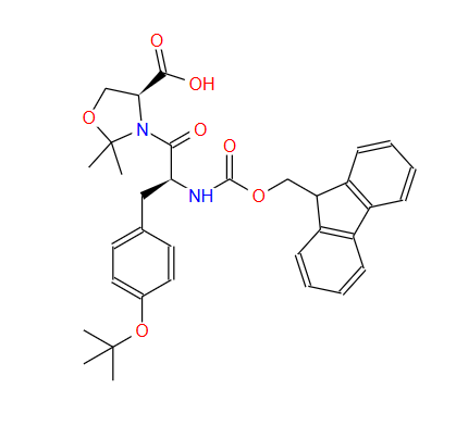 (4S)-3-[(2S)-3-[4-(叔丁氧基)苯基]-2-[[芴甲氧羰基]氨基]-1-氧代丙基]-2,2-二甲基-4-恶唑烷羧酸