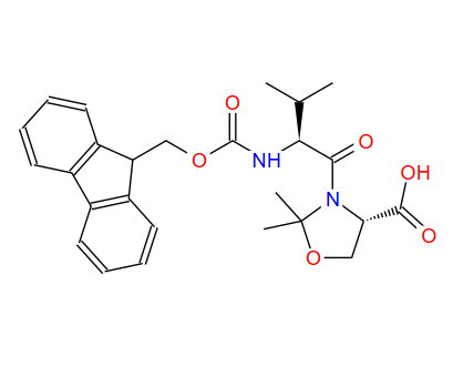 (4S)-3-[(2S)-2-[[芴甲氧羰基]氨基]-3-甲基-1-氧代丁基]-2,2-二甲基-4-恶唑烷羧酸