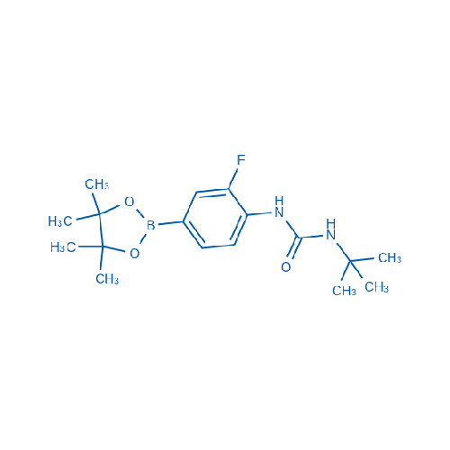 1-(叔丁基)-3-(2-氟-4-(4,4,5,5-四甲基-1,3,2-二噁硼烷-2-基)苯基)脲