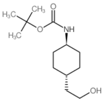反式-1-(BOC-氨基)-4-(2-羟乙基)环己烷；917342-29-1