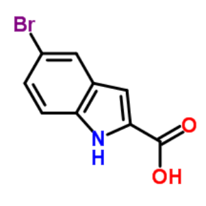 5-溴-2-吲哚羧酸；7254-19-5