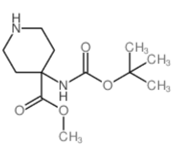 4-N-BOC-哌啶-4-甲酸甲酯；115655-44-2