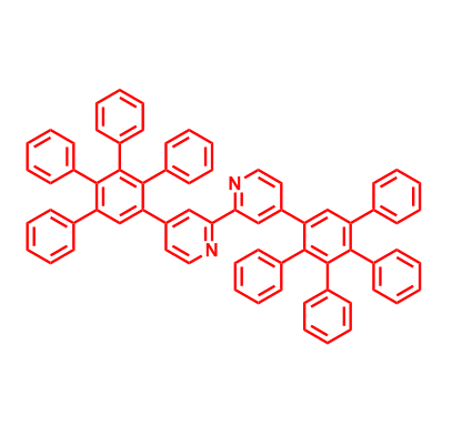 4,4'- 双 (3',6'- 二苯基 -[1,1':2',1''- 三联苯]-4'- 基)-2,2'- 联吡啶 1019994-53-6