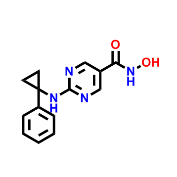 N-羟基-2-[(1-苯基环丙基)氨基]-5-嘧啶甲酰胺