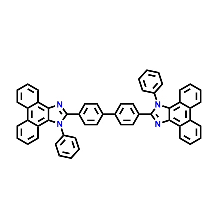 2,2'-[1,1'-联苯]-4,4'-二基二[1-苯基-1H-菲并[9,10-D]咪唑