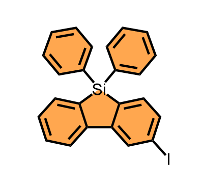 2-iodo-5,5-diphenyl-benzo[b][1]benzosilole