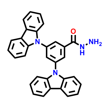 3,5-二(9H-咔唑-9-基)苯甲酰肼