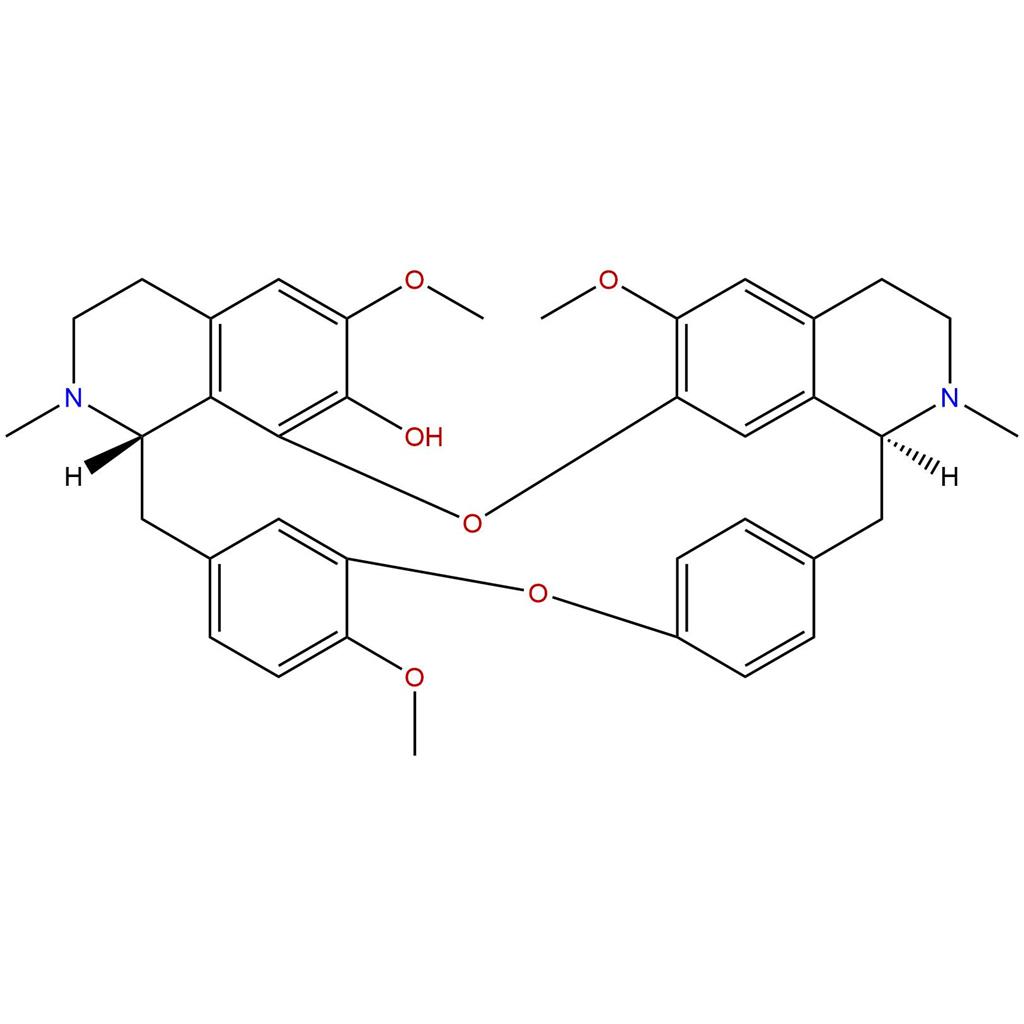汉防己乙素（防己诺林碱）(CAS:436-77-1)