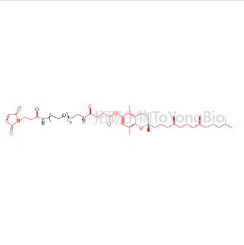 马来酰亚胺聚乙二醇维生素E;维生素E聚乙二醇马来酰亚胺，MAL-PEG-Tocopherol，Tocopherol-PEG-MAL