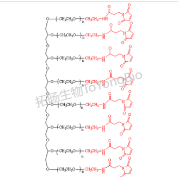 八臂聚乙二醇马来酰亚胺，8Arm PEG-MAL