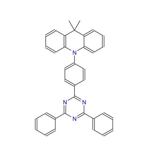 10-(4-(4,6-二苯基-1,3,5-三唑-2-基)苯基)-9,9-二甲基-9,10-二氢吖啶