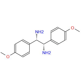 (1S,2S)-1,2-二(4'-甲氧基苯基)-1,2-二氨基乙烷；58520-04-0