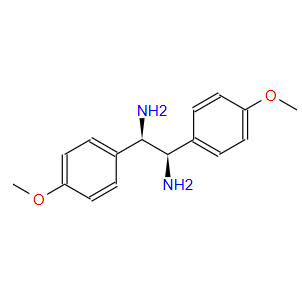 (1R,2R)-1,2-二(4'-甲氧基苯基)-1,2-二苯基乙二胺；58520-03-9