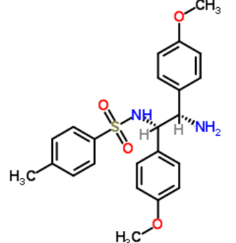N-((1S,2S)-2-氨基-1,2-双(4-甲氧基苯基)乙基)-4-甲基苯磺酰胺；887924-07-4