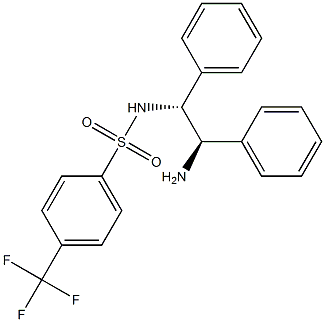 N-[(1R,2R)-2-氨基-1,2-二苯基乙基]-4-(三氟甲基)苯亚磺酰胺；1105576-13-3
