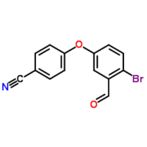 4-(4-溴-3-甲酰基苯氧基)苯甲腈；906673-54-9
