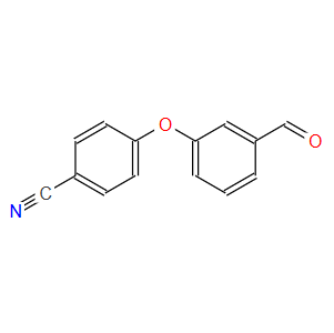 4-(3-甲酰基苯氧基)苄腈；90178-72-6