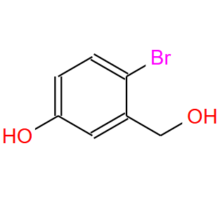 4-溴-3-(羟甲基)苯酚；2737-20-4