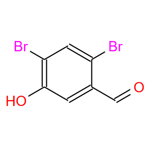 2,4-二溴-5-羟基苯甲醛；3111-51-1