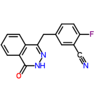 5-[(3,4-二氢-4-氧代-1-酞嗪基)甲基]-2-氟苯甲腈；1021298-68-9