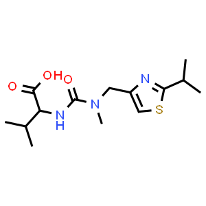 N-[N-甲基-N-[(2-异丙基-4-噻唑基)甲基]氨基羰基]-L-缬氨酸；154212-61-0