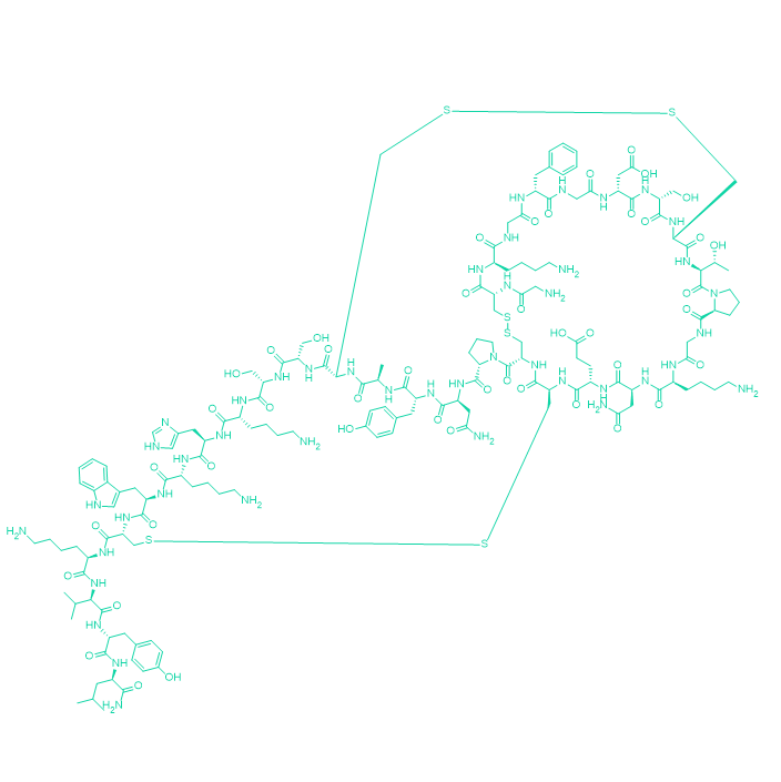 抑制非洲爪蟾卵母细胞钾电流多肽/1809149-40-3/Jingzhaotoxin-V