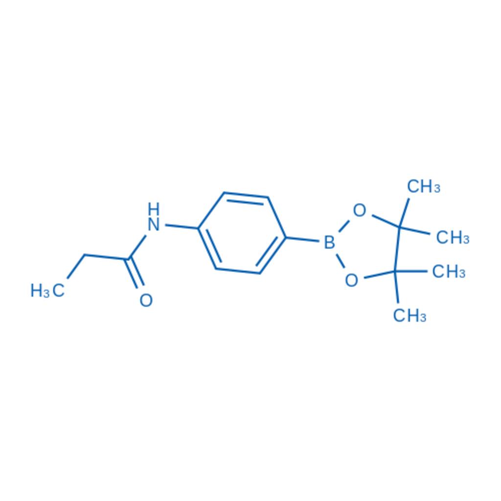 N-[4-(4,4,5,5-四甲基-[1,3,2]二氧杂硼环戊烷-2-基)-苯基]-丙酰胺