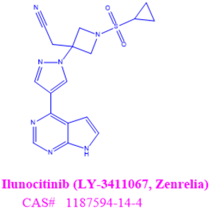 Ilunocitinib (LY-3411067, Zenrelia)