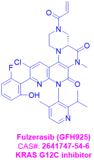 福泽拉昔布Fulzerasib (GFH925) 