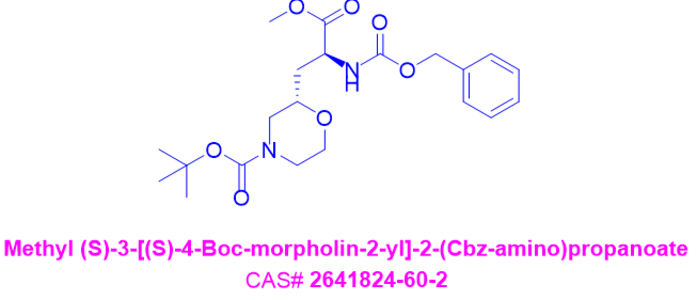 (S)-3-[(S)-4-Boc-吗啉-2-基]-2-(Cbz-氨基)丙酸甲酯