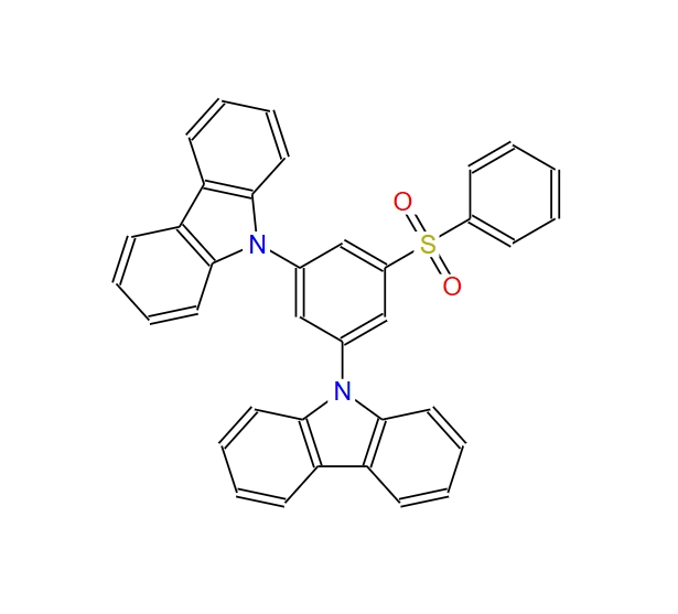 3,5-二(咔唑-9-基)-1-苯基磺酰基苯