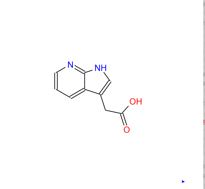 7-氮杂吲哚-3-乙酸 1912-42-1  稳定供货