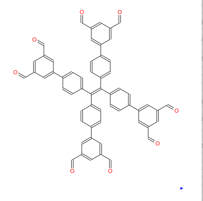 4',4''',4''''',4'''''''-(乙烯-1,1,2,2-四基)四(([1,1'-联苯]-3,5-二甲醛)
