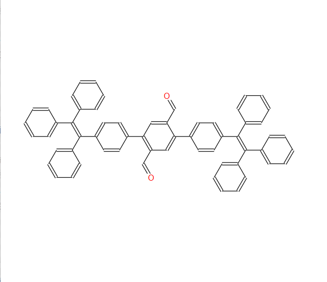 4,4''-双(1,2,2-三苯基乙烯基)-[1,1':4',1''-三联苯]-2',5'-二甲醛 按需定制