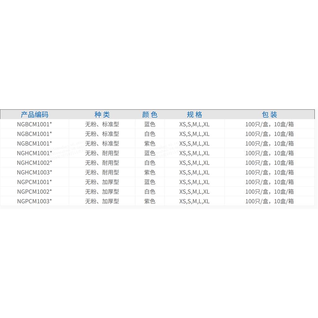 英科医疗 一次性乳胶手套