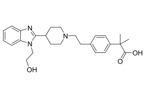 2-[4-(2-{4-[1-（2-乙氧基甲基）-1H-苯并咪唑-2-基]哌啶-1-基}乙基）苯基]-2-甲基丙酸（杂质1308-08）