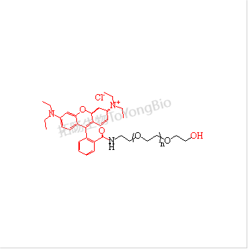 罗丹明聚乙二醇羟基 羟基聚乙二醇罗丹明 RB-PEG-OH OH-PEG-RB