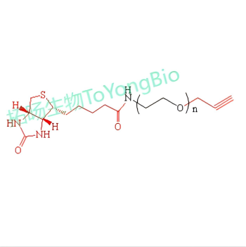 生物素聚乙二醇炔基,，炔基聚乙二醇生物素，Biotin-PEG-Alkyne，Alkyne-PEG-Biotin