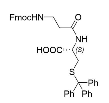 Fmoc-β-Ala-Cys(Trt)-OH