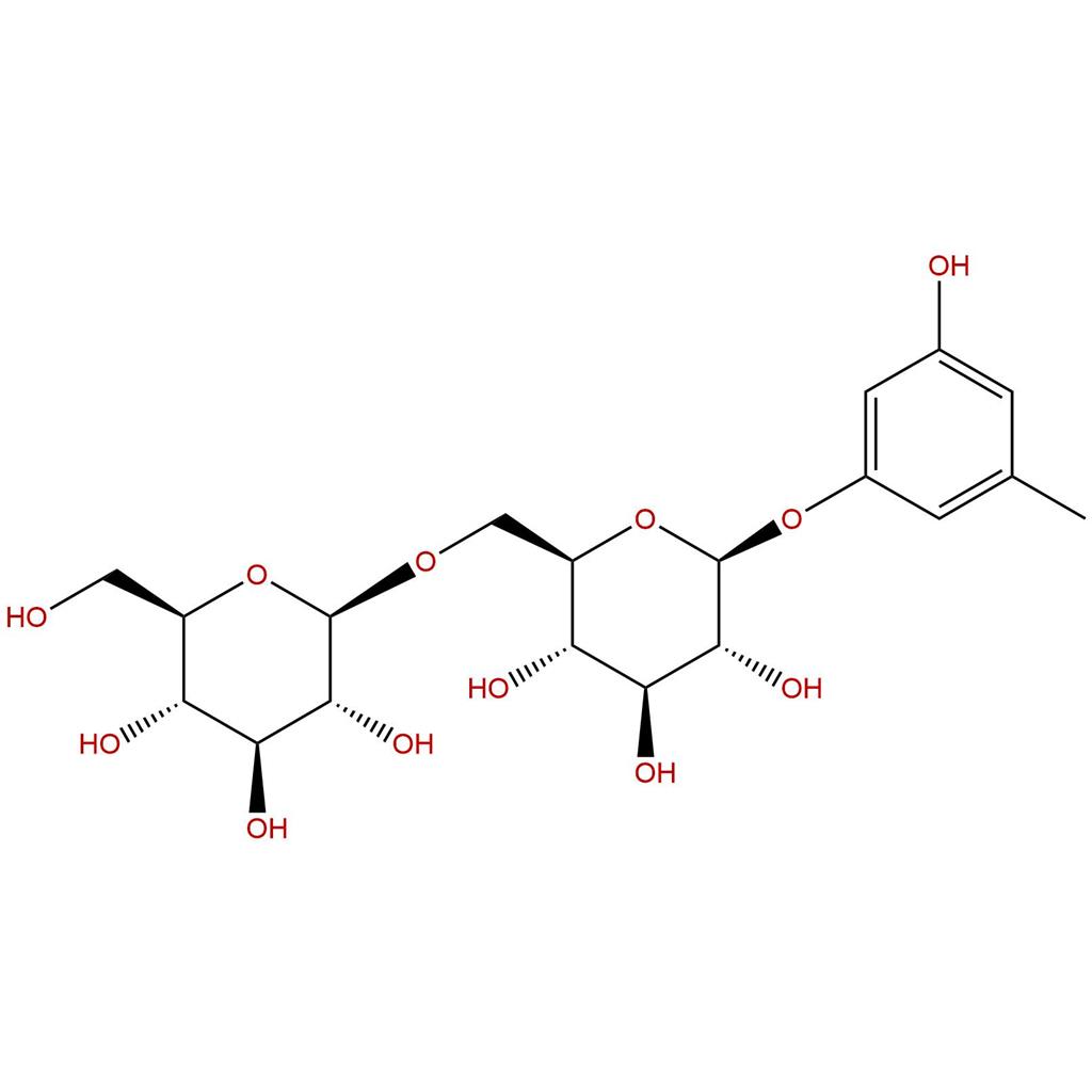 苔黑酚龙胆二糖苷(CAS:164991-86-0)