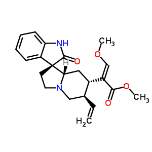 去氢钩藤碱,柯诺辛因碱(CAS:630-94-4)