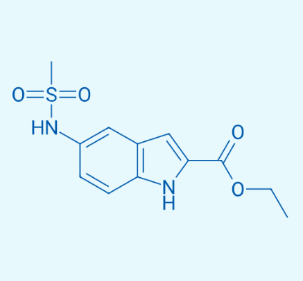 5-甲磺酰氨基吲哚-2-甲酸乙酯  179556-14-0