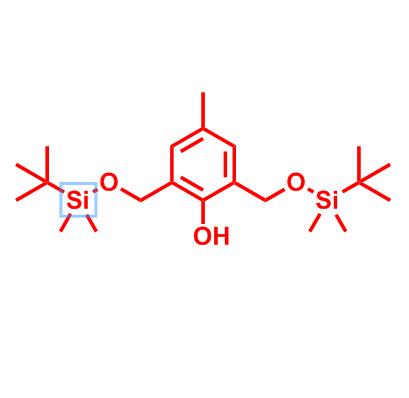 2,6-双(叔丁基二甲基硅氧基)甲基)-4-甲基苯酚 633314-21-3