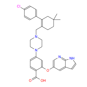 2-[(1H-吡咯并[2,3-b]吡啶-5-基)氧基]-4-[4-[[2-(4-氯苯基)-4,4-二甲基环己-1-烯基]甲基]哌嗪-1-基]苯甲酸