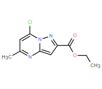 7-氯-5-甲基吡唑并[1,5-a]嘧啶-2-羧酸乙酯
