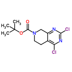 2,4-二氯-5,6-二氢吡啶并[3,4-D]嘧啶-7(8H)-甲酸叔丁酯；916420-27-4