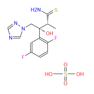 (2R,3R)-3-(2,5-二氟苯基)-3-羟基-2-甲基-4-(1H-1,2,4-三唑-1-基)硫代丁酰胺硫酸盐